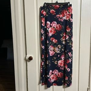 NWT Women’s XL Agnes & Dora Side Slit Maxi Skirt